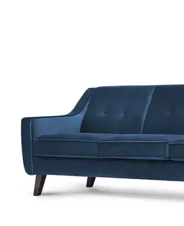 Pohovky a gauče Pohovka TERSO trojmístná modrá