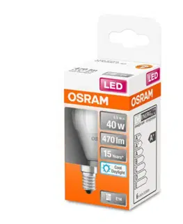 LED žárovky OSRAM OSRAM Classic P LED žárovka E14 4,9W 6 500 K matná