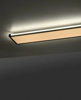 LED stropní svítidla LEUCHTEN DIREKT is JUST LIGHT LED stropní svítidlo, černá, stmívatelné, dálkový ovladač, paměť 2700-5000K