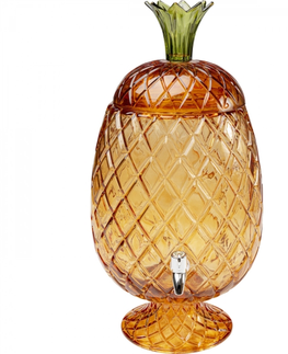 Nádoby na nápoje KARE Design Zásobník na nápoje Pineapple - barevný