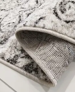 Moderní koberce Luxusní béžově hnědý koberec s kvalitním přepracováním