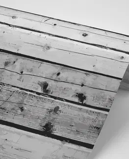 Samolepící tapety Samolepící tapeta moderní provedení dřeva v šedém