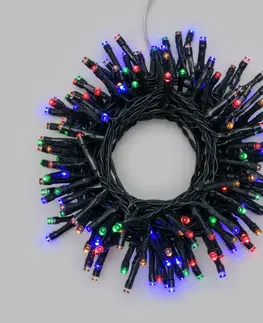 LED osvětlení na baterie Xmas King XmasKing Led bateriový řetěz s časovačem a DO, 20m 500LED venkovní, mix barev