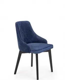Židle Jídelní židle TOLEDO 3 Halmar Modrá