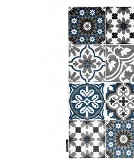 Koberce a koberečky Dywany Lusczow Kusový koberec ALTER Porto květiny modrý, velikost 120x170