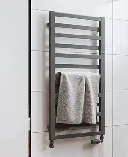 Koupelna HOPA Koupelnový radiátor POPPY bílá barva Barva radiátoru Bílá, Rozměr radiátoru 600 × 1310 mm, výkon 631 W, Typ připojení Klasické (na rozteč) RADPPY601335