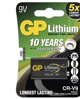 9V baterie GP Batteries GP GP baterie lithiová CR-V9, blistr 1022000911