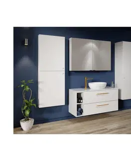 Koupelnový nábytek CERSANIT Umyvadlová skříňka LARGA 60 šedá S932-072