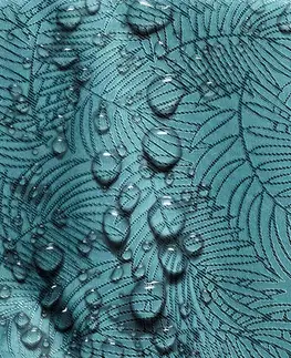 Ubrusy Kulatý ubrus AmeliaHome GAIA mořská modř, velikost r155x155