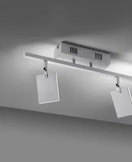 LED bodová svítidla PAUL NEUHAUS PURE-MIRA, LED stropní svítidlo, bílé, stmívatelné, CCT, paměť 2700-5000K