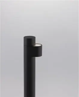 Stojací svítidla NOVA LUCE venkovní sloupkové svítidlo ADURO černý hliník a akryl LED 7.6W 3000K 200-240V 78st. IP54 9002872