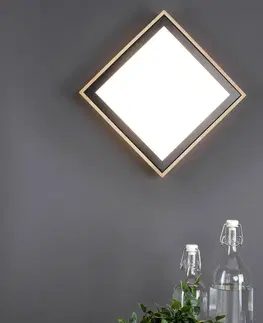 Stropní svítidla Eco-Light LED stropní světlo Solstar hranaté 28,5 x 28,5 cm