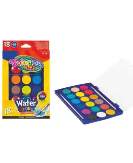 Hračky PATIO - Colorino vodové barvy 18 barev
