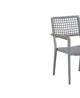 Zahradní židle a křesla Higold Zahradní jídelní židle HIGOLD Champion šedá