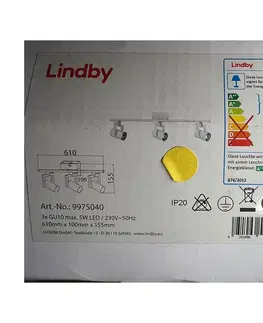 Svítidla Lindby Lindby - Bodové svítidlo 3xGU10/5W/230V 