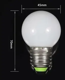 LED žárovky DecoLED LED žárovka, patice E27, zelená