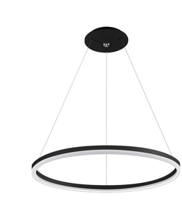 Designová závěsná svítidla Palnas Závěsné svítidlo LED Dona černá 62002125