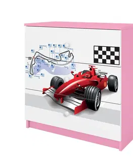 Dětský nábytek Kocot kids Komoda Babydreams 80 cm formule růžová