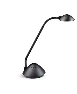 Stolní lampy kancelářské Maul LED stolní lampa MAULarc, flexibilní rameno, černá