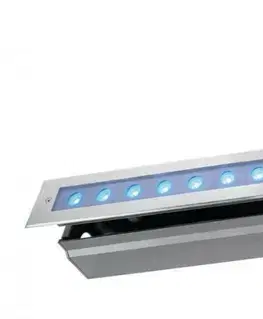 Nájezdová a pochozí svítidla Light Impressions Deko-Light zemní svítidlo Line VI RGB 24V DC 42,80 W 700 lm 1025 mm stříbrná 730436