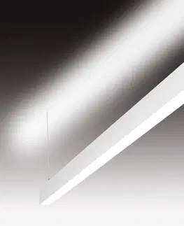 LED lustry a závěsná svítidla SEC Závěsné LED svítidlo přímé a nepřímé osvětlení WEGA-MODULE2-FAA-DIM-DALI, 36 W, černá, 1130 x 50 x 79 mm, 3000 K, 4760 lm 320-B-501-01-02-SP