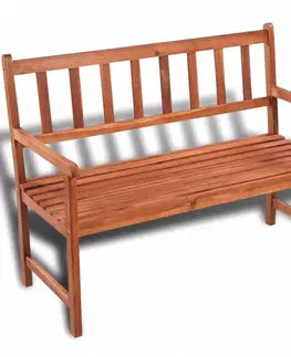 Zahradní lavice Zahradní lavička 120 cm z akáciového dřeva