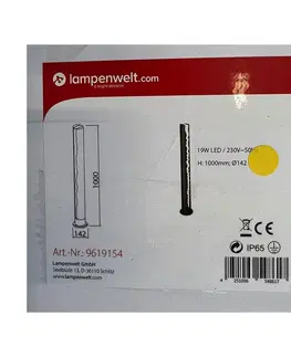 Zahradní lampy Lampenwelt Lampenwelt - LED Venkovní lampa KEKE LED/19W/230V IP65 