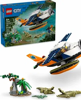 Hračky LEGO LEGO - City 60425 Vodní letadlo pro průzkum džungle