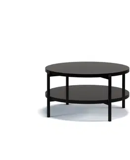 Konferenční stolky ArtGiB Konferenční stolek SIGMA B | SM-02 Barva: černý lesk