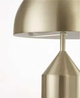 Designové stolní lampy NOVA LUCE stolní lampa BOLT mosazný zlatý kov E27 1x12W 230V IP20 bez žárovky 9050162