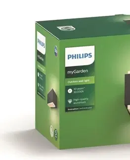 LED venkovní nástěnná svítidla Philips NOV 2017 Stratosphere SVÍTIDLO VENKOVNÍ NÁSTĚNNÉ 2x 16487/93/P0