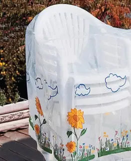 Zahradní slunečníky a doplňky Ochranný obal na zahradní židle Slunečnice