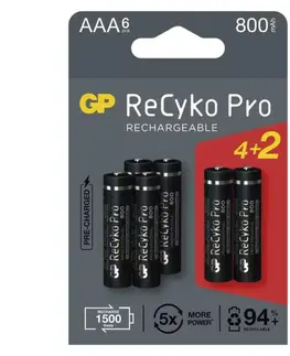Mikrotužkové AAA EMOS Nabíjecí baterie GP ReCyko Pro Professional AAA (HR03) B2218V