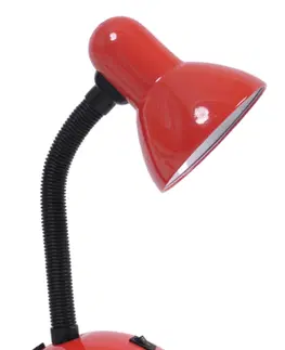 Stolní lampy do kanceláře Ecolite Lampa stolní červená L077-CV