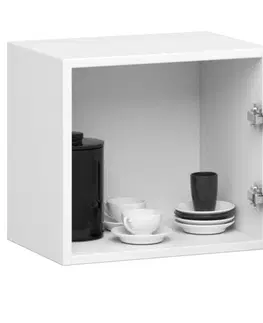 Kuchyňské dolní skříňky Ak furniture Kuchyňská závěsná skříňka Olivie W 40 cm bílá