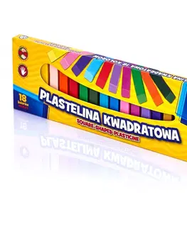 Hračky ASTRA - Plastelína hranatá 18 barev, 83814904