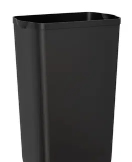 Odpadkové koše SAPHO COLORED odpadkový koš nástěnný 23l, ABS, černá mat A74201NE
