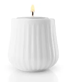 Svícny EVA SOLO Svícen pro čajové svíčky, bílý porcelán Legio, 2 kusy, Eva Trio