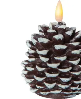 Vánoční dekorace Eglo Eglo 410023 - LED Vánoční dekorace FLAMME CONE 1xLED/0,03W/1xCR2032 