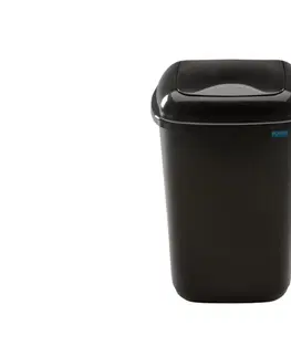 Odpadkové koše PLAFOR - Koš odpadkový Quatro 28l černý