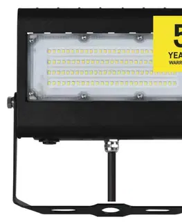 LED reflektory EMOS LED reflektor AGENO 50 W, černý, neutrální bílá ZS2432