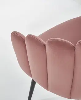 Židle Jídelní křeslo K410 Halmar Růžová