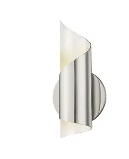 Designová nástěnná svítidla HUDSON VALLEY nástěnné svítidlo EVIE ocel nikl G9 1x6W H161101-PN-CE