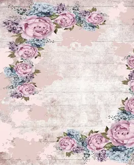 Koberce a koberečky Conceptum Hypnose Koberec Roses 120x180 cm růžový