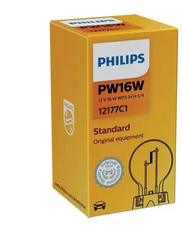 Autožárovky Philips PW16W 12V 16W 1ks 12177C1