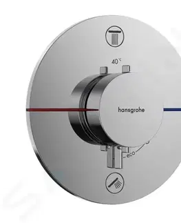 Koupelnové baterie HANSGROHE ShowerSelect Comfort Termostatická baterie pod omítku, pro 2 spotřebiče, chrom 15554000