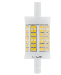 Stmívatelné LED žárovky OSRAM OSRAM LED tyč žárovka R7s 12W 7,8cm 827 stmívací
