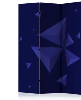 Paravány Paraván Meteor shower Dekorhome 135x172 cm (3-dílný)