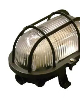 Nástěnná svítidla Müller-Licht Nástěnné světlo Basic Oval, černá