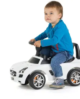 Vozítka Odrážedlo Buddy Toys Mercedes bílé